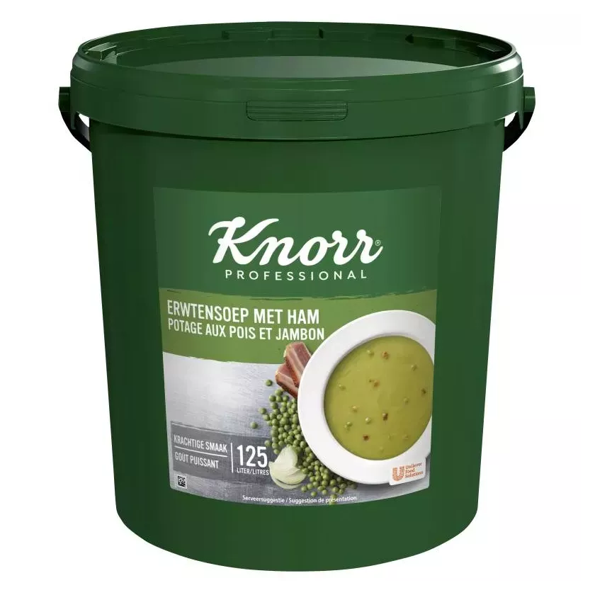 Potage pois au jambon 10kg Knorr Professional