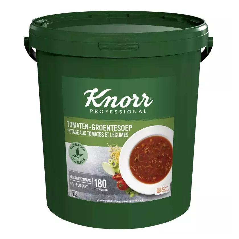Potage tomates legumes 10kg Knorr Professional