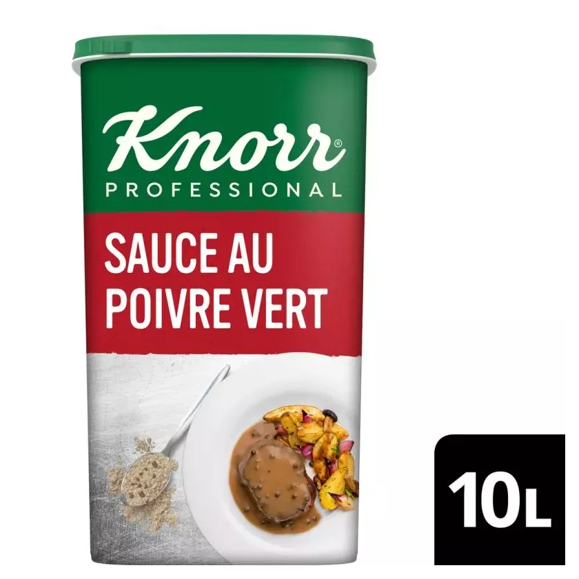 Sauce au poivre vert 1,2kg Knorr