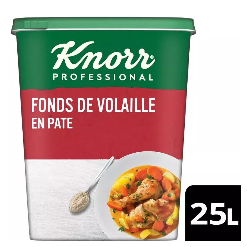 FOND DE VOLAILLE (pâte) Knorr