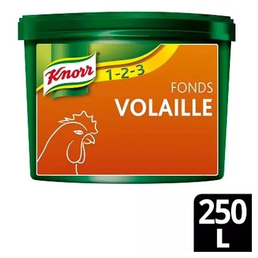 FOND VOLAILLE (pâte) 10kg Knorr 1-2-3