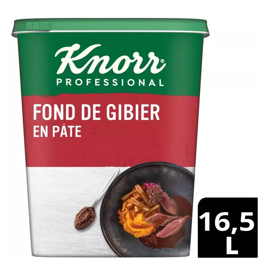 FOND DE GIBIER (pâte) Knorr