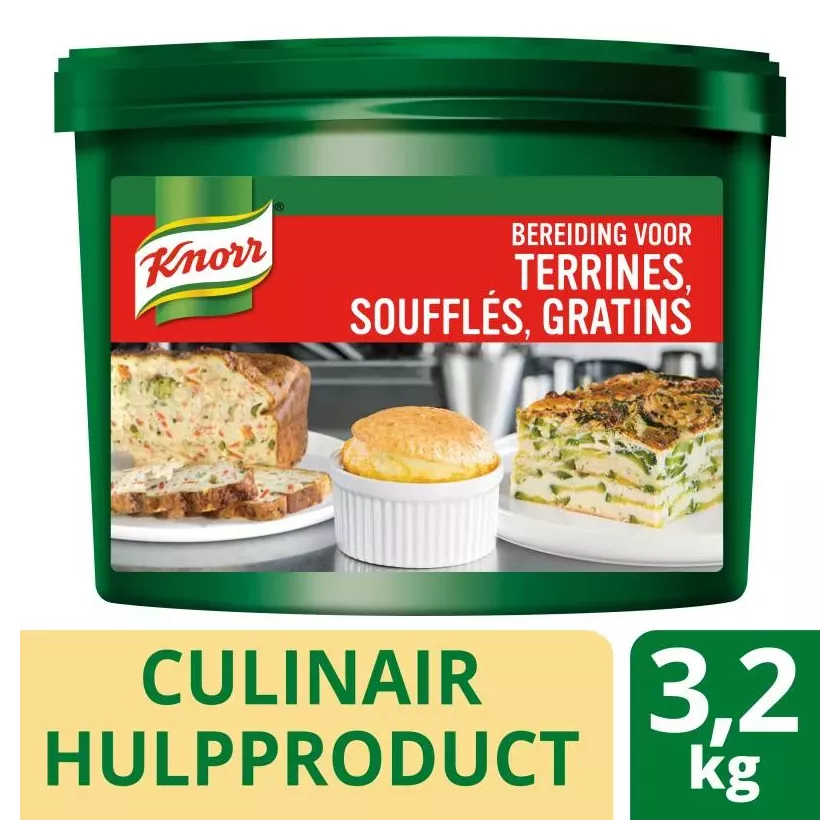 Terrines souffles gratins 3,2kg Knorr