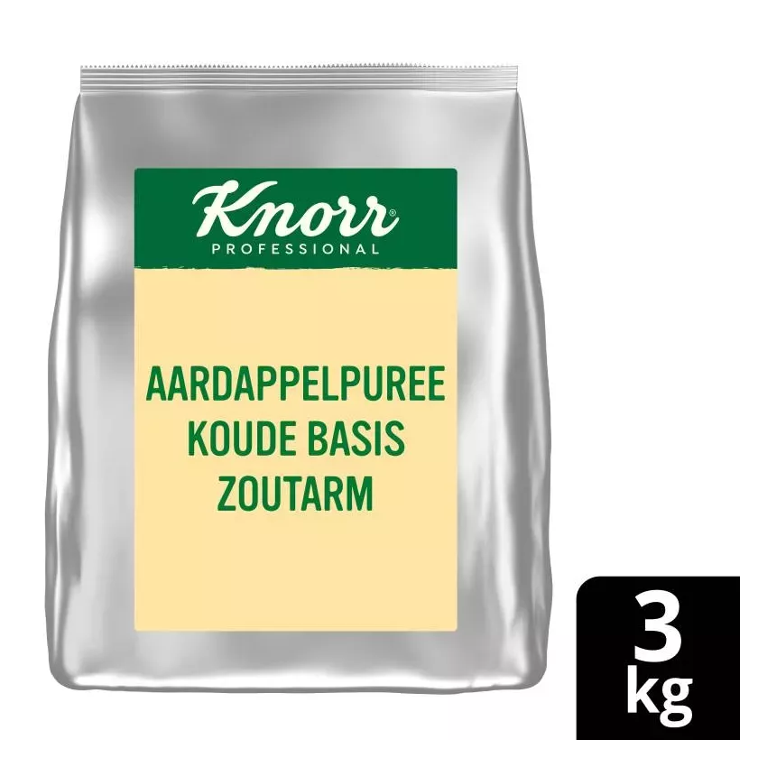 Puree pommes de terre pauvre en sel 4x3kg Knorr