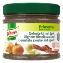 Oignons rissoles au lard 340g Primerba
