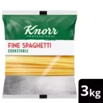 Spaghetti fin 4x3kg stable cuisson Knorr Professional