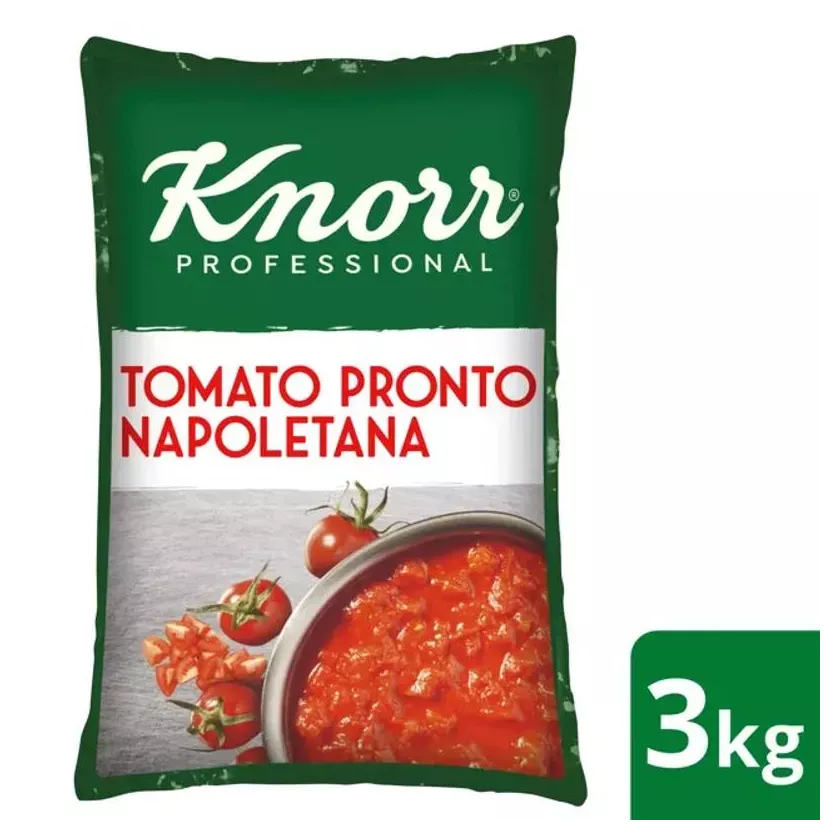 Tomato Pronto Napoletana 4x3kg Knorr Professional pouch