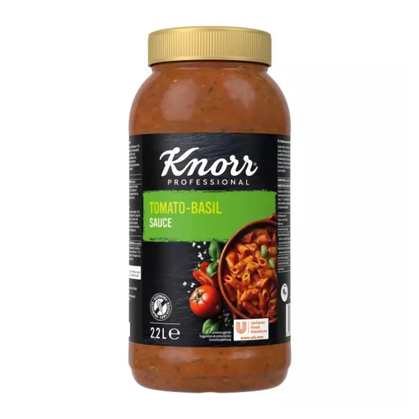 Tomate basilic (bouteille pet) Knorr Professional