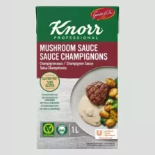 Sauce champignon avec garniture Garde d'Or