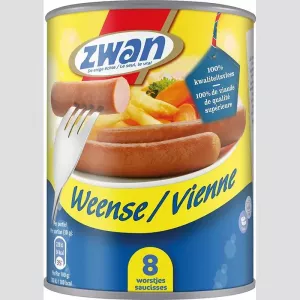 Saucisses Vienne 8 pieces 240g Zwan