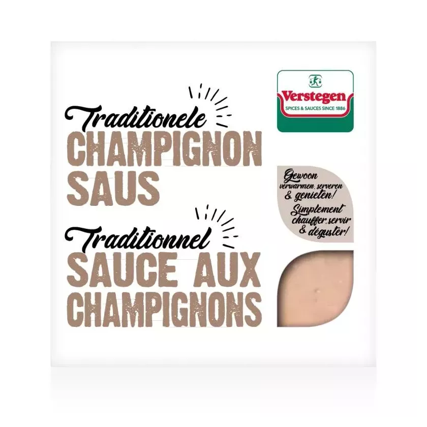 Sauce champignons 6x80ml Verstegen