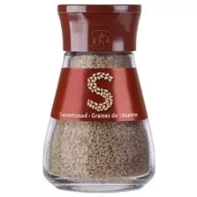 Saupoudreuse graines de sesame 35g Verstegen verre