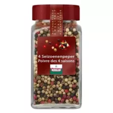 Poivre 4 saisons 150g Verstegen bocal verre