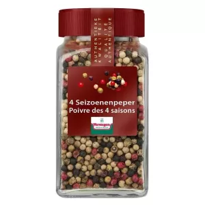 Poivre 4 saisons 150g Verstegen bocal verre