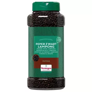Poivre noir entier Lampong 580g Verstegen