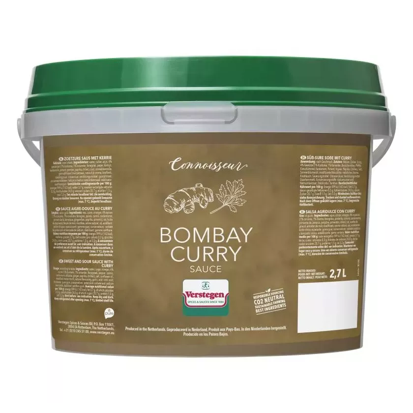 Sauce Bombay curry Verstegen Connoisseur