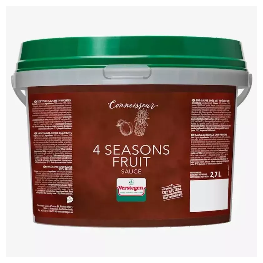 Sauce fruits 4 saisons Verstegen PURE