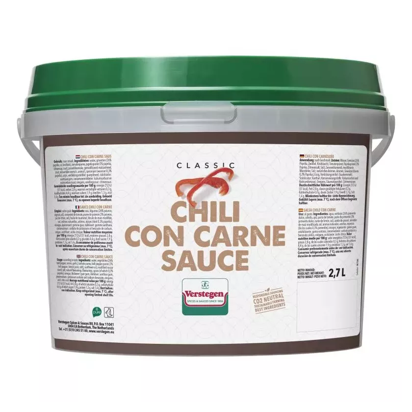 Sauce chili con carne Verstegen Classic
