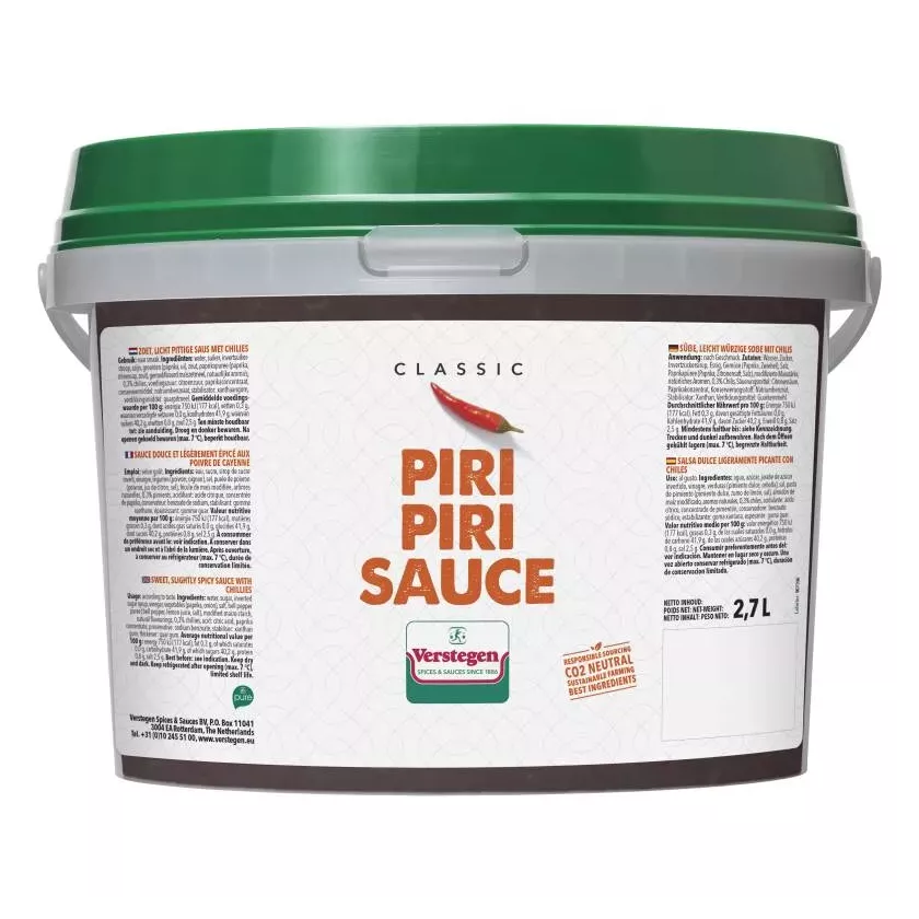 Sauce piri piri Verstegen Classic