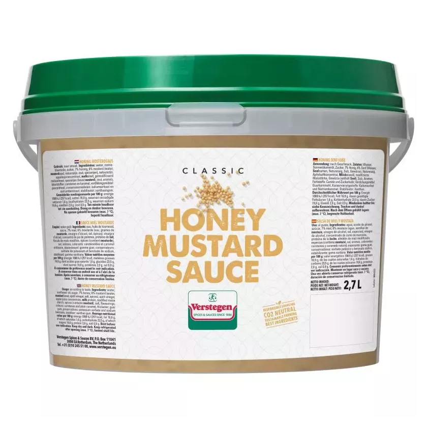 Sauce miel moutarde Verstegen Classic