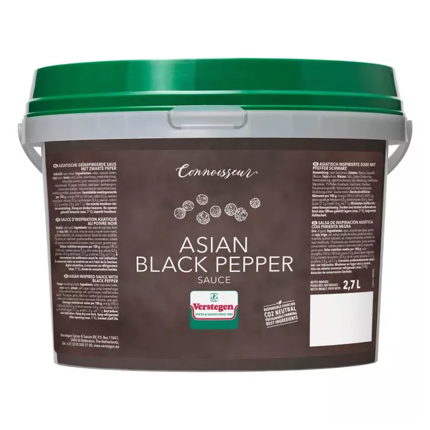 Sauce orientale poivre noir Verstegen Connoisseur