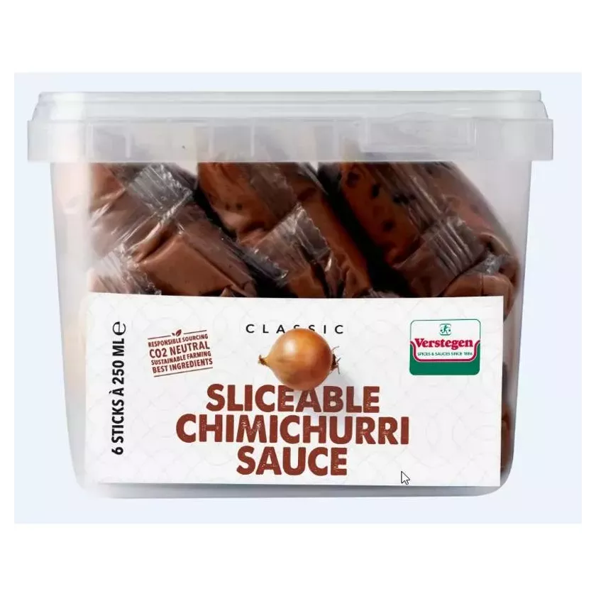 Sauce chimichurri prete a couper 6x250ml Verstegen