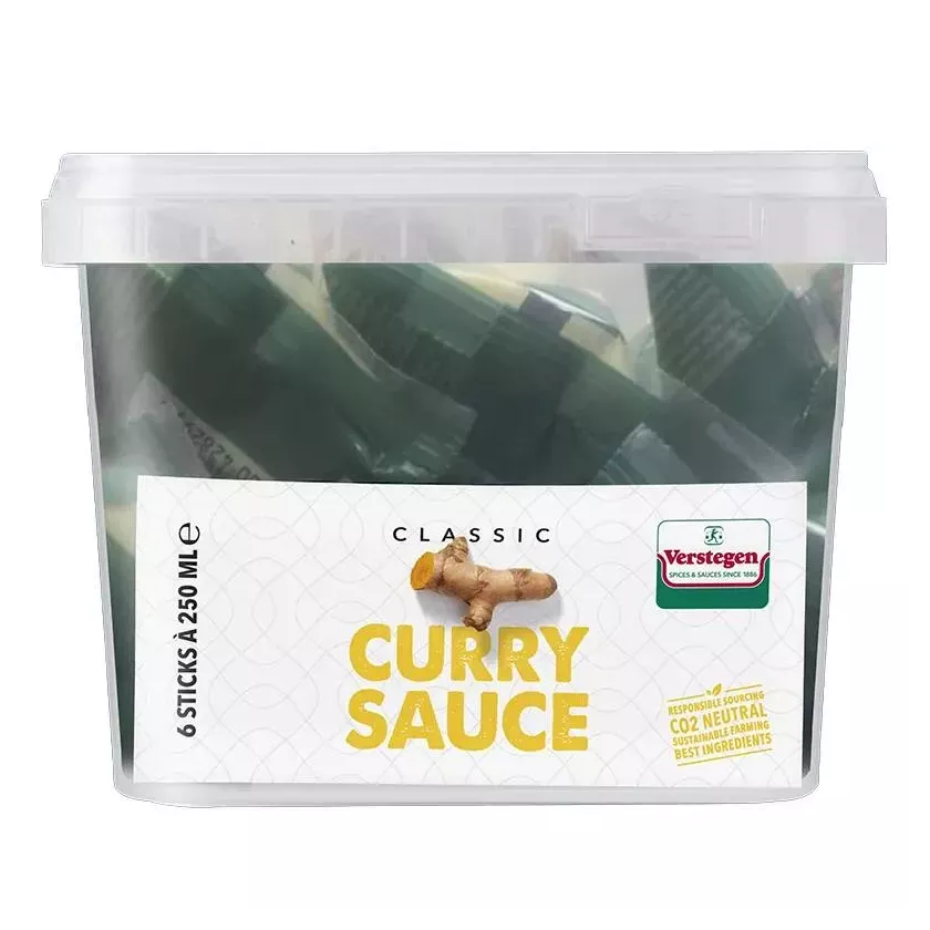 Sauce curry 6x250ml Verstegen