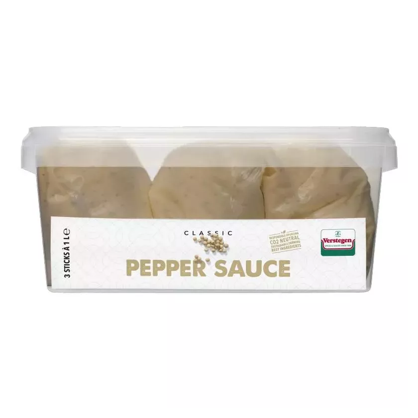 Sauce au poivre 3x1L Verstegen Classic