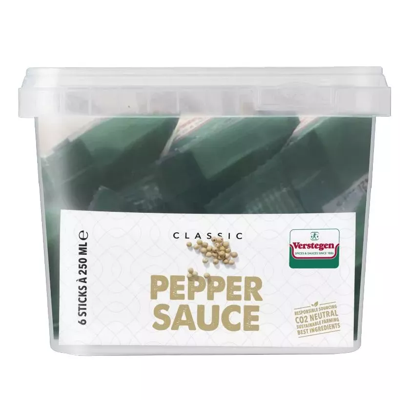 Sauce au poivre 6x250ml Verstegen Classic