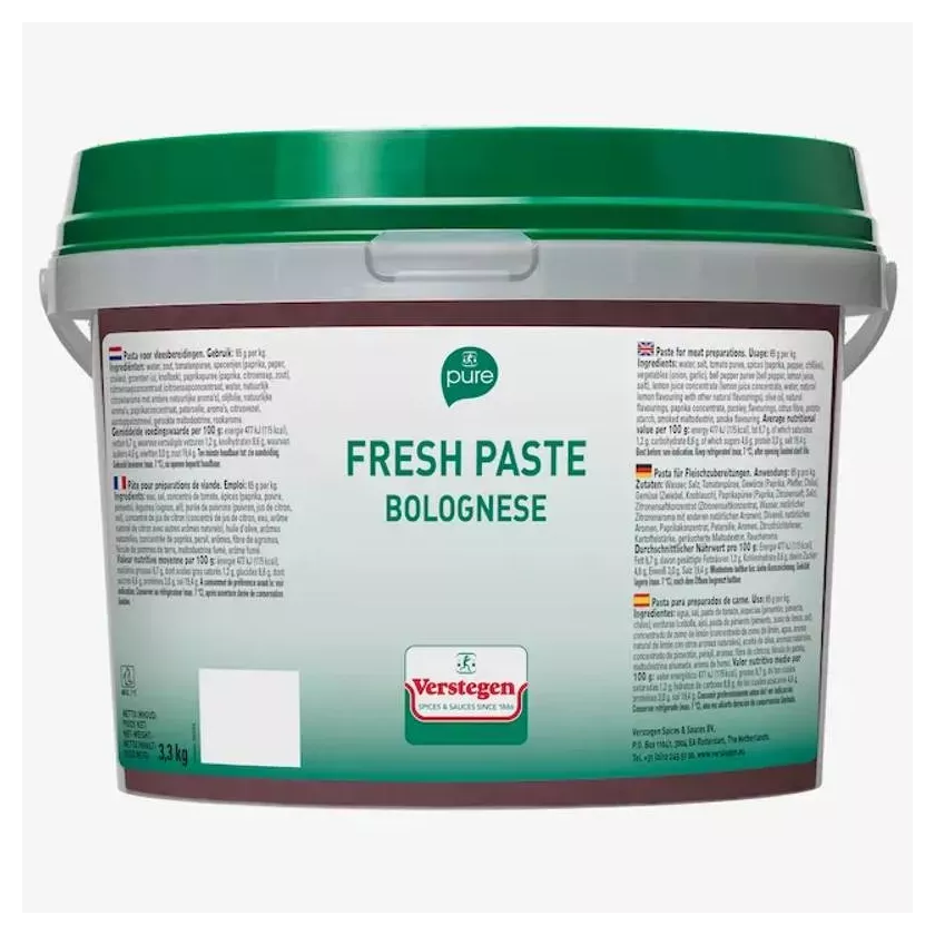 Fresh Paste Bolognese Verstegen