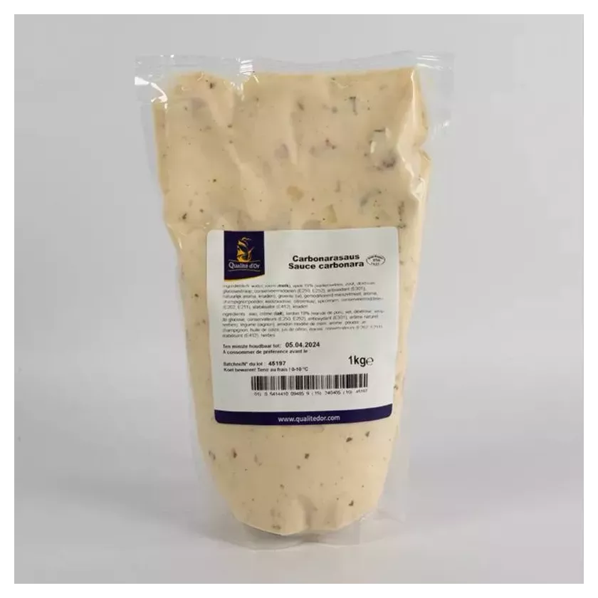 Sauce carbonara 4x1kg Qualite d'Or