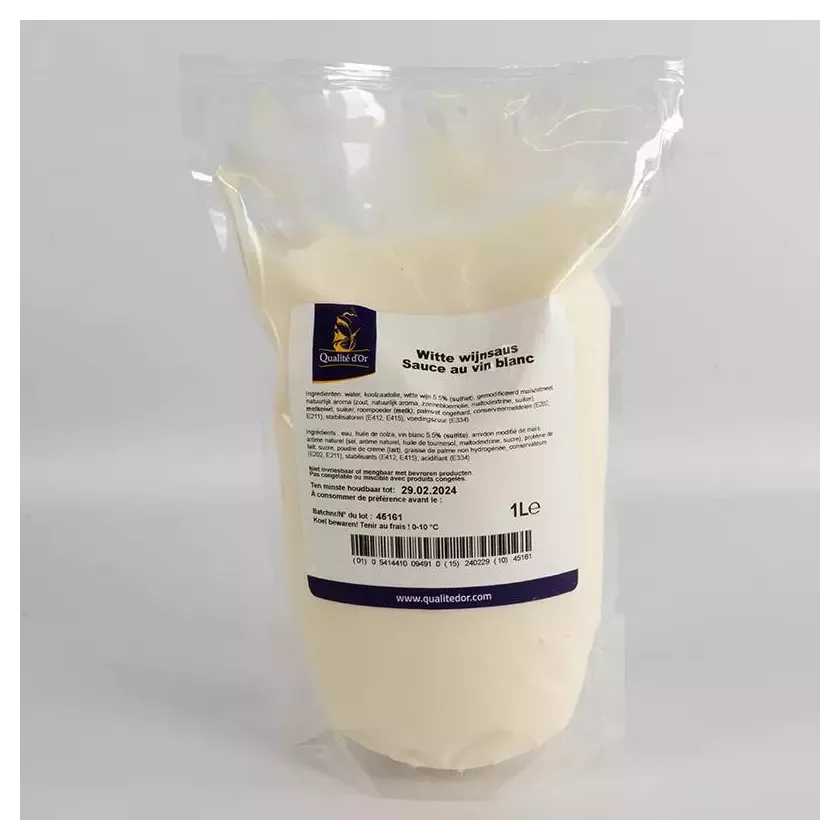 Sauce au vin blanc 4x1kg Qualite d'Or
