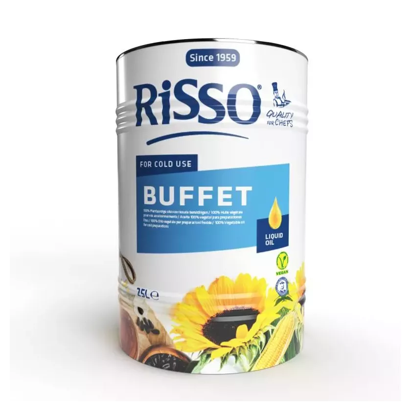 Risso huile buffet preparation froide 25L VDM