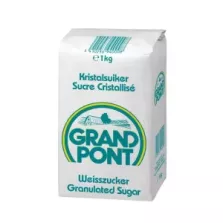 Sucre cristallise 10x1kg Grand Pont