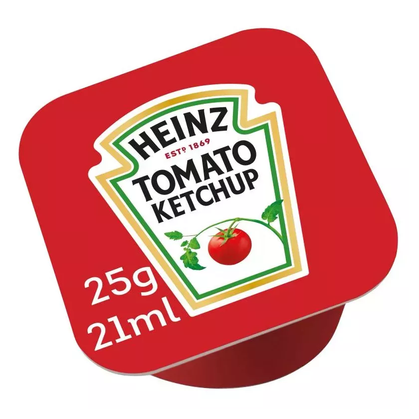 Ketchup cups 100x25g Heinz