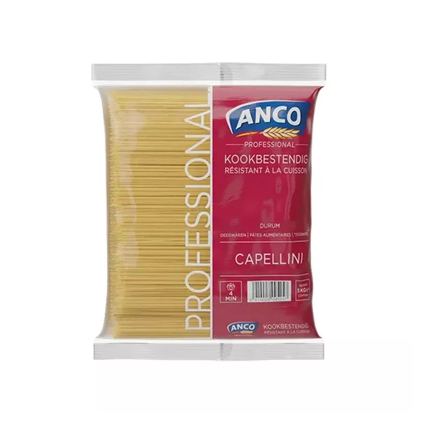 Capellini 2x5kg Anco Professional resistant a la cuisson