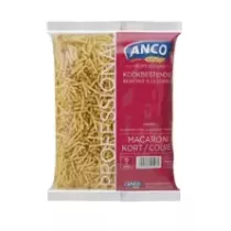 Macaroni coupe 4x3kg Anco Professional resistant a la cuisson