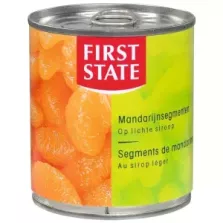 Segments de mandarine boite 850g First State