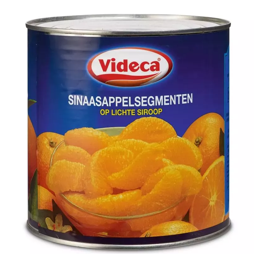 Orange segments 2,65kg Videca