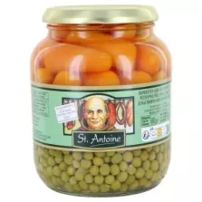 Petits pois et carottes extra fins 680g St Antoine