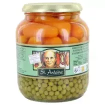 Petits pois et carottes extra fins 680g St Antoine