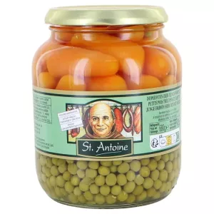 Petits pois et carottes extra fins 680g St Antoine