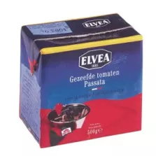 Tomates tamisees passata bric Elvea 500g
