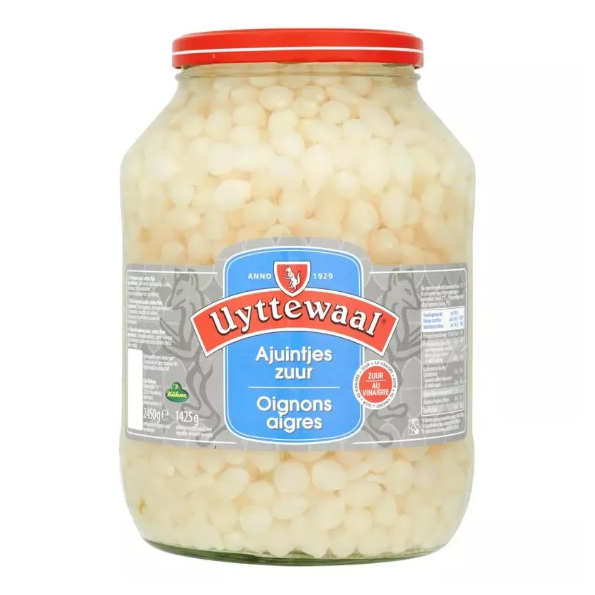 Petits oignons aigres 2,65L Uyttewaal