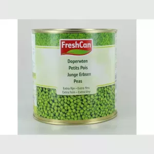 Petits pois extra fins 2,65L Freshcan