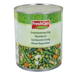 Macedoine de legumes Freshcan