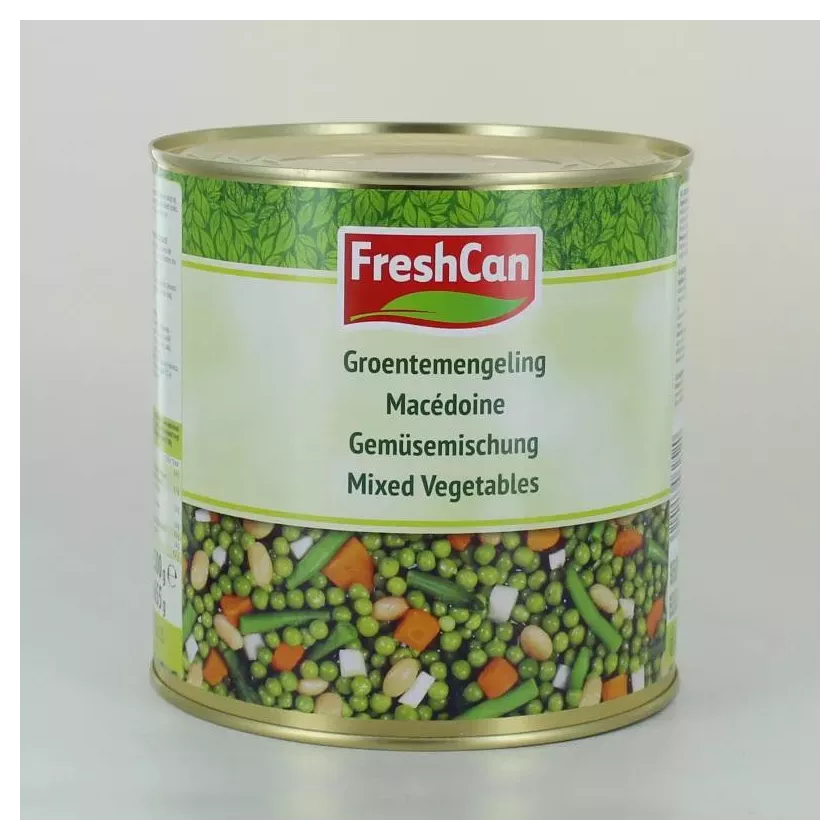 Macedoine de legumes Freshcan