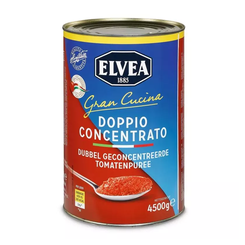 Tomates double concentre 4,5kg Elvea Gran Cuci