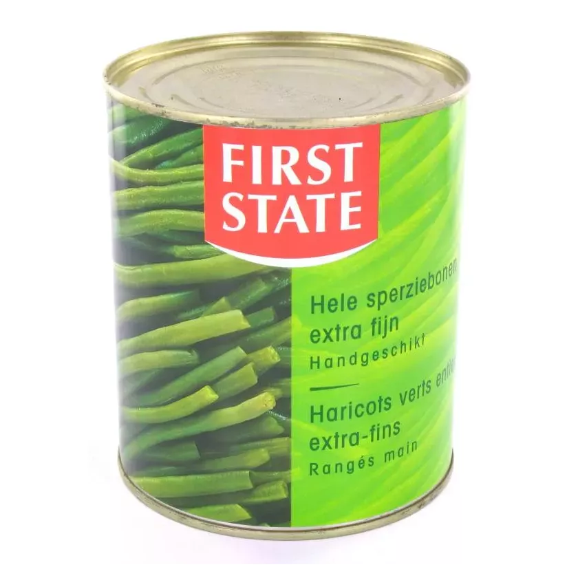 HARICOTS VERTS ENTIERS X-FINS 800g First State
