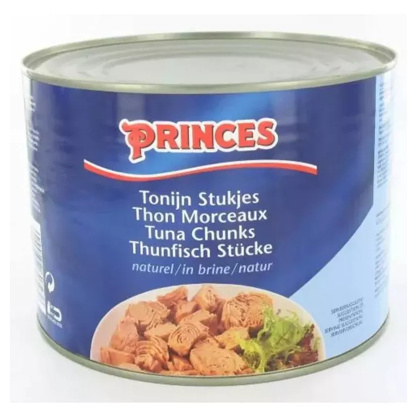 Thon morceaux au naturel 1,705kg Princes